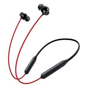 Unitouch Bluetooth Wireless in Ear Earphones Compatible with One.Plus Bullets Z2 with Mic, Bombastic Bass, 10 Mins Charge - 20 Hrs Music, 30 Hrs Battery Life (Acoustic Red) VSW1