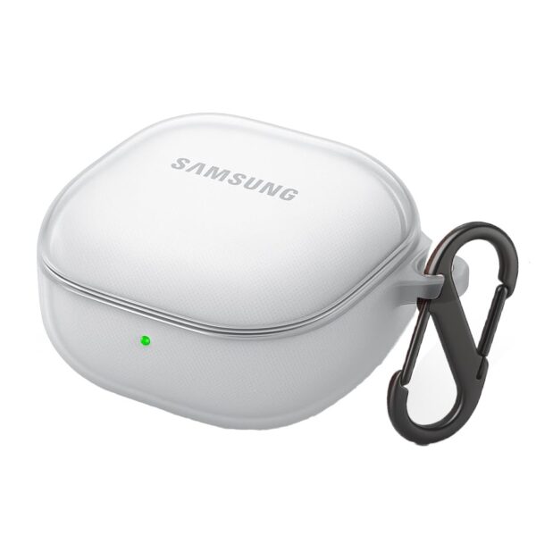 YellowInc Silicone Case Cover Compatible with Newly Launched Samsung Galaxy Buds Core (2025) (Transparent)