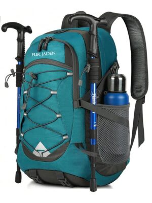 FUR JADEN 60 LTR Rucksack Water Resistant Travel Backpack Bag for Trekking, Hiking Bag for Men Women Boys Girls