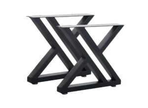 CARTVILLA Metal Industrial Dining Modern Table Legs Desk Legs Base Cast Iron Welding Wrought Iron Coffee Table Bench Legs Night Stand Office(only Legs) Pack of 2 (Mini Z Shape) CARTVILLA Metal Industrial Dining Modern Table Legs Desk Legs Base Cast Iron Welding Wrought Iron Coffee Table Bench Legs Night Stand Office(only Legs) Pack of 2 (Mini Z Shape)