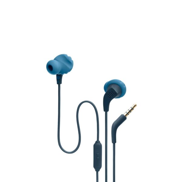 JBL Endurance Run 2, Sports in Ear Wired Earphones with Mic, Pure Bass, Sweatproof, Flexsoft eartips, Magnetic Earbuds, Fliphook & TwistLock Technology with Voice Assistant Support for Mobiles (Blue) JBL Endurance Run 2, Sports in Ear Wired Earphones with Mic, Pure Bass, Sweatproof, Flexsoft eartips, Magnetic Earbuds, Fliphook & TwistLock Technology with Voice Assistant Support for Mobiles (Blue)
