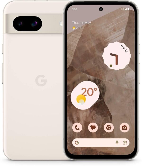 Google Pixel 8a (Porcelain, 128, GB, 8, GB)