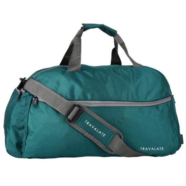 Travalate Polyester 45 L Multi Pocket Ultra Light Travel Duffle Bag Organizer for Men and Women (Turquoise Blue, 20 X 18 X 11 Inch)