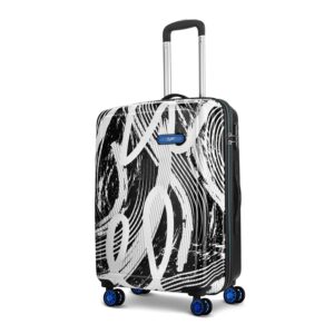 Skybags Stroke Large Size Hard Luggage (77 cm) | Printed Luggage Trolley with 8 Wheels and in-Built Combination Lock | Unisex