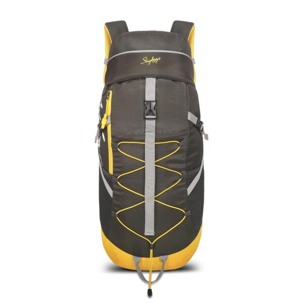 Skybags Vertex Rucksack 45L- (E) Black Backpack (Black, OneSize)
