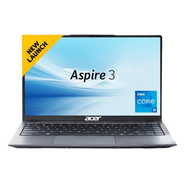 Acer Aspire 3, 13th Gen, Intel Core i5-1334U Processor Laptop with 35.56 cm (14") FHD LED-Backlit IPS Display (16GB RAM/512GB SSD/Intel Graphics/Win11Home) A324-53 Backlit Keyboard Steel Gray 1.45KG