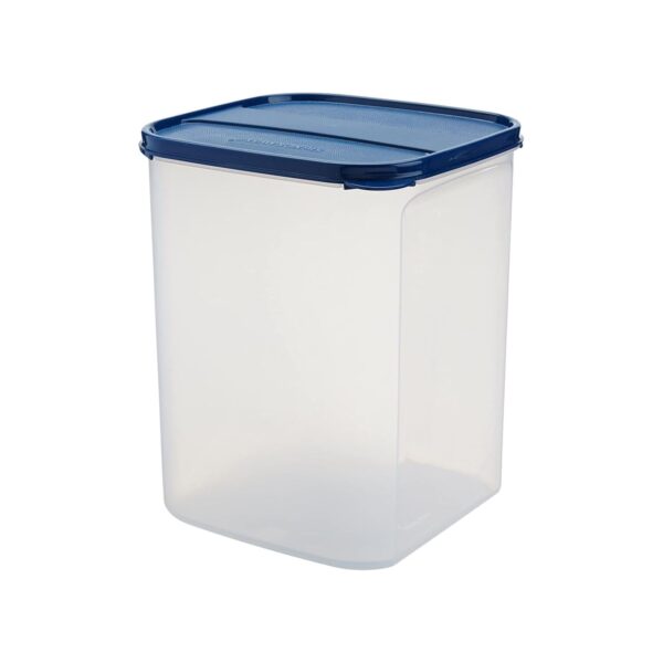 Signoraware Modular BPA Free Plastic Square Container | Dishwasher safe | Airtight & Leakproof | Kitchen & Pantry Storage | Ideal for Atta, Rice & Sugar Storage | Multipurpose ( ModBlue | 6.5 Ltr )