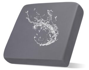 SearchI Waterproof Patio Sofa Cushion Covers, Replacement Chair Soft Stretch Couch Seat Cushion Slipcovers for Pets Outdoor Furniture Protector with Elastic Bottom(Small, Light Gray) SearchI Waterproof Patio Sofa Cushion Covers, Replacement Chair Soft Stretch Couch Seat Cushion Slipcovers for Pets Outdoor Furniture Protector with Elastic Bottom(Small, Light Gray)