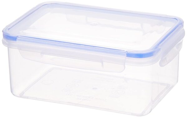Aristo Lock & Fresh 211 Plastic Storage Container For Storing grains, pulses, rice, wheat etc - 1100 ML, Transparent Clear (19 x 13 x 8cm) Aristo Lock & Fresh 211 Plastic Storage Container For Storing grains, pulses, rice, wheat etc - 1100 ML, Transparent Clear (19 x 13 x 8cm)