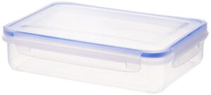 Aristo Lock & Fresh 301 Plastic Storage Container For Storing grains, pulses, rice, wheat etc - 1100 ML, Transparent Clear, large (LOCK&FRESH301) (22 x 15.5 x 6cm) Aristo Lock & Fresh 301 Plastic Storage Container For Storing grains, pulses, rice, wheat etc - 1100 ML, Transparent Clear, large (LOCK&FRESH301) (22 x 15.5 x 6cm)