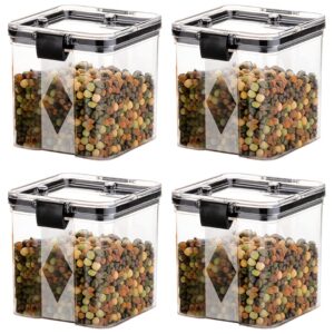 GOLWYN Air Tight Containers For Kitchen Storage Set, Fridge Storage Boxes, Kitchen Containers Set (700 Ml Set Of 4)(Plastic), Transparent GOLWYN Air Tight Containers For Kitchen Storage Set, Fridge Storage Boxes, Kitchen Containers Set (700 Ml Set Of 4)(Plastic), Transparent
