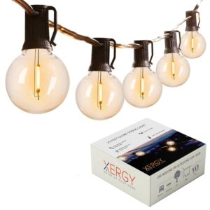 XERGY Outdoor String Lights 25 Feet G40 Globe Lights with 25 Edison Break Proof Bulbs +1 Extra Bulb, Light for Backyard Terrace Garden Balcony Party Decor Diwali Lights for Home Decoration XERGY Outdoor String Lights 25 Feet G40 Globe Lights with 25 Edison Break Proof Bulbs +1 Extra Bulb, Light for Backyard Terrace Garden Balcony Party Decor Diwali Lights for Home Decoration