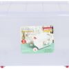 ARISTO Multipurpose Plastic Storage Container Box with Wheels 25 LTR (Clear, Transparent) ARISTO Multipurpose Plastic Storage Container Box with Wheels 25 LTR (Clear, Transparent)