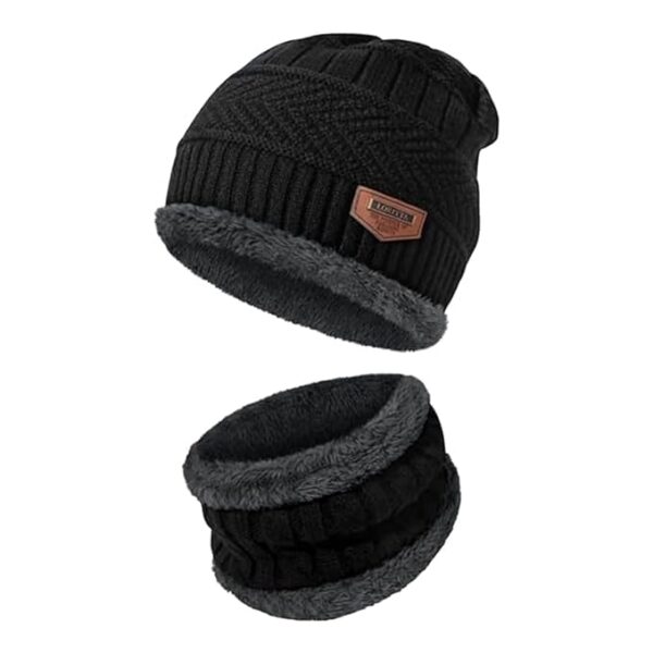 Fitness Mantra Beanie Cap & Muffler for Men & Women|Best Amazon Deals