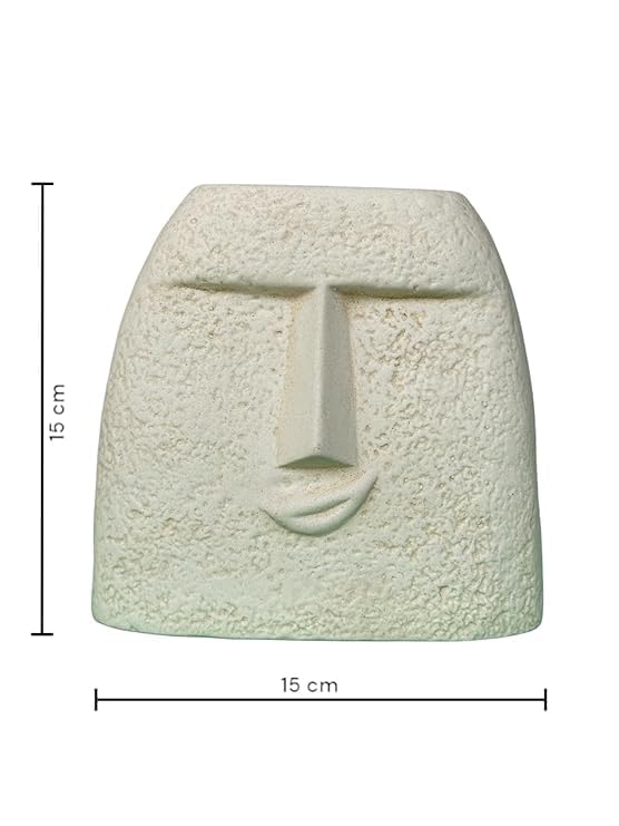 Ceramic Boho face Planter Blowing Kiss Face Vase 6 inchesBest Amazon Deals