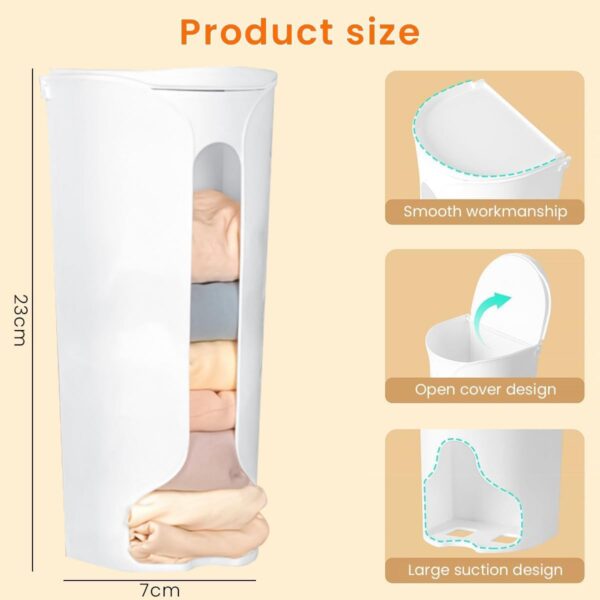 Wall Mounted Storage Organizer for Socks, Under Garments,Best Amazon Deals