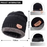 Fitness Mantra Gym Winter Cap & Muffler for Men & Women| Beanie Cap| 1 Set|