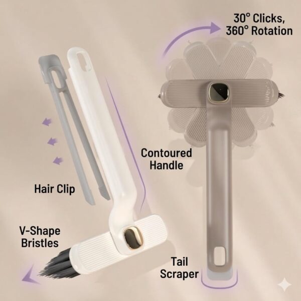 Multi-Function Bathroom Plastic Cleaning Brush,TilesBest Amazon Deals