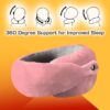 BigPlayer Neck Pillow with Eye Mask and Carry Bag NeckBest Amazon Deals