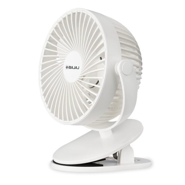 Bajaj Pygmy Mini Fan 110MM | USB Charging | Multi-ClipBest Amazon Deals