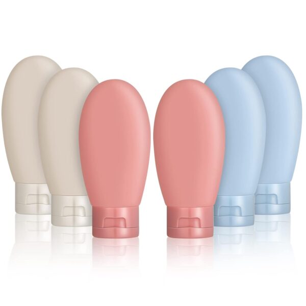 60 ml Travel Bottles Set Leak-Proof | Refillable ToiletryBest Amazon Deals