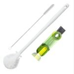 Bottle & Straw Cleaning Brush Set Cup Lid Groove Cleaner,Best Amazon Deals