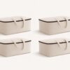 TAKIVA Cotton Canvas Foldable Bed Storage Organizer PackBest Amazon Deals