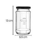 CROCO JAR Transparent Glass Containers for Kitchen 500ml,Best Amazon Deals