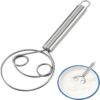 2 Pcs Multifunctional Stainless Steel Dough Mixer HandBest Amazon Deals