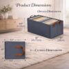 PulGos 4 Pcs Wardrobe Organizer for Storage |- & -Best Amazon Deals