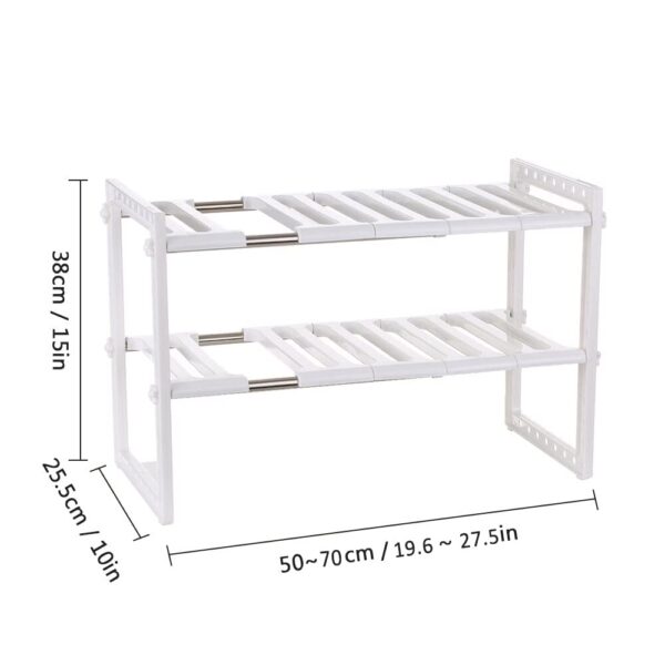 INOVERA (LABEL) Plastic 2 Tier Pool Space Under SinkBest Amazon Deals