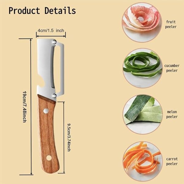Multi-Functional Stainless Steel Vegetable Peeler withBest Amazon Deals