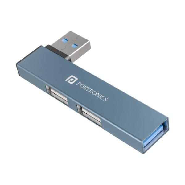 Portronics Mport Mino A USB 3.0 Hub Dock (3-in-1) withBest Amazon Deals
