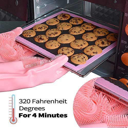 HUSB Gloves Magic Silicone Dish Washing Gloves, SiliconBest Amazon Deals