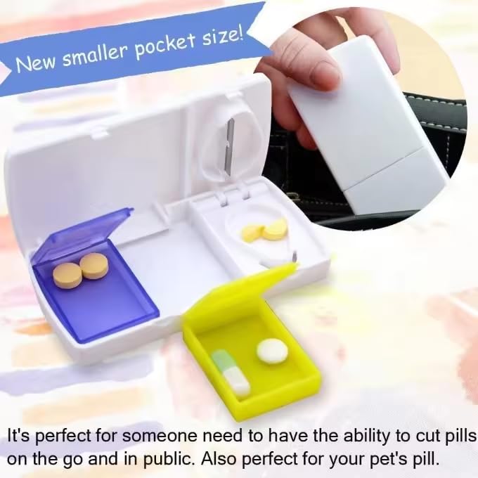 Portable Perfect Travel Partner Pill Tablet MedicineBest Amazon Deals