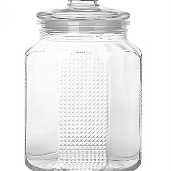 2300 ML Glass Storage Jar Large Airtight KitchenBest Amazon Deals 2300 ML Glass Storage Jar Large Airtight KitchenBest Amazon Deals