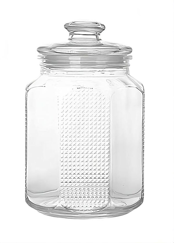 2300 ML Glass Storage Jar Large Airtight KitchenBest Amazon Deals 2300 ML Glass Storage Jar Large Airtight KitchenBest Amazon Deals