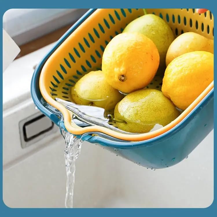6 Pcs Drain Basket Set with Handles – Versatile KitchenBest Amazon Deals