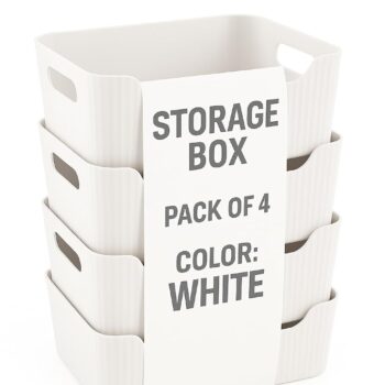Zuku Storage Box Basket for Storage Plastic Organiser forBest Amazon Deals
