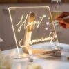 CPENSUS DIY 3D Acrylic Writing Pad With Pen Message BoardBest Amazon Deals