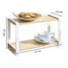 Decorlay Metal & Wooden Spice Rack Organizer Space SaverBest Amazon Deals