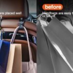 Car Backseat Headrest Hook, 4 Pcs Plastic Hanging StorageBest Amazon Deals