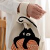Kawn Crochet Wrist Handbag for Women Wristlet Sleeve KnotBest Amazon Deals