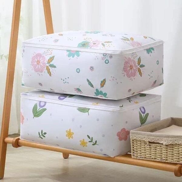 Blanket Storage Bag Folding Clothes Organizer bagBest Amazon Deals