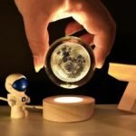 Desidiya Moon Crystal Ball Night Light,2.4 Inch GlassBest Amazon Deals