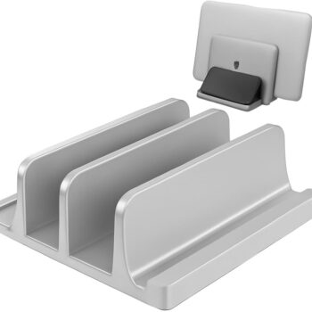 TARKAN Vertical Laptop Holder | 2-Slot Desk Space SavingBest Amazon Deals TARKAN Vertical Laptop Holder | 2-Slot Desk Space SavingBest Amazon Deals