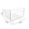 Bianco 12 Inch Multifunctional Kitchen Storage BasketBest Amazon Deals
