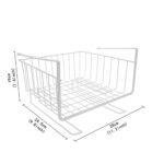 Bianco 12 Inch Multifunctional Kitchen Storage BasketBest Amazon Deals