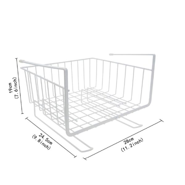 Bianco 12 Inch Multifunctional Kitchen Storage BasketBest Amazon Deals