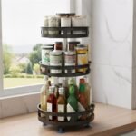 JD FRESH 3-Tier 360 Rotating Spice RackBest Amazon Deals